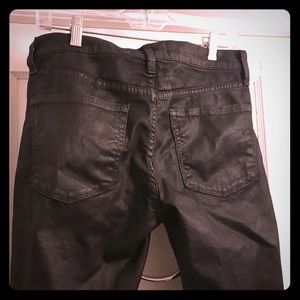 Men’s J Brand Black waxed denim